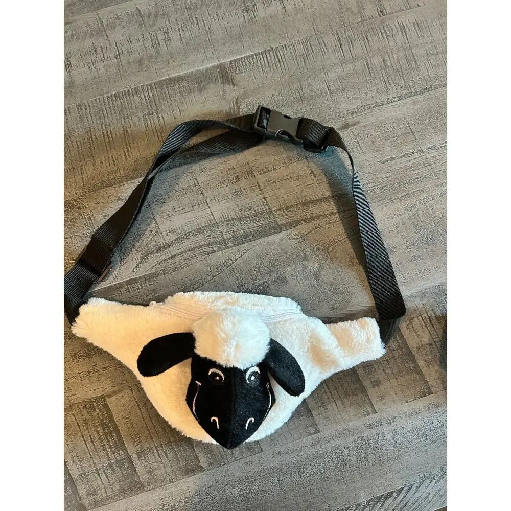 Thistle Products Scotland Sheep Plush Fanny Pack Bum Bag Waist Pouch 12 in